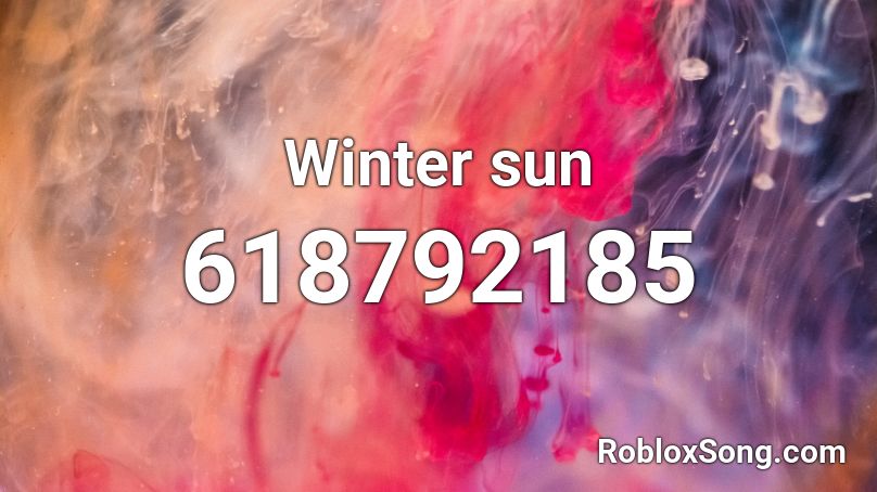 Winter sun Roblox ID