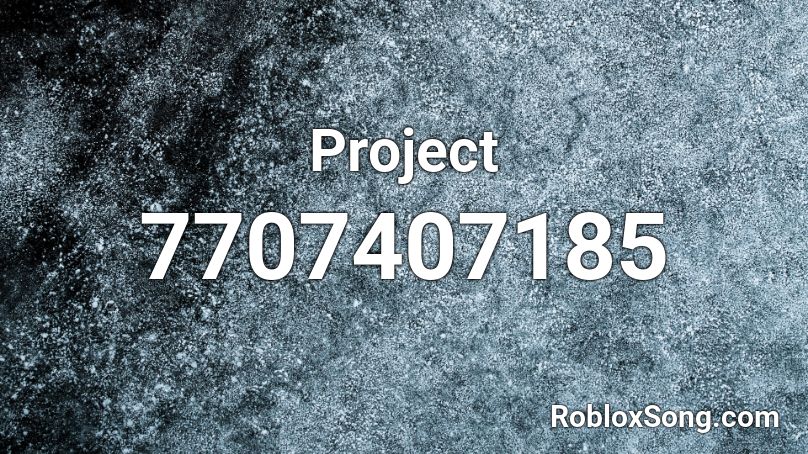 Project Roblox ID