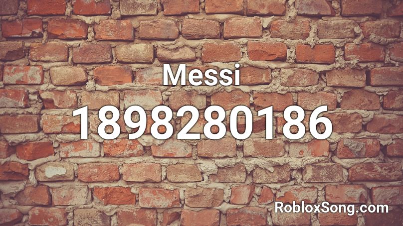 Messi Roblox ID