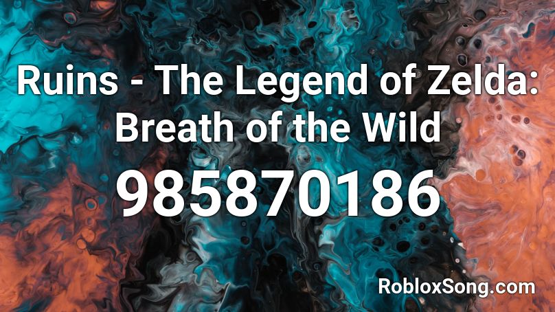 Ruins - The Legend of Zelda: Breath of the Wild Roblox ID