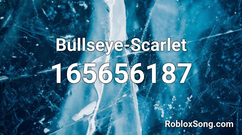 Bullseye-Scarlet Roblox ID