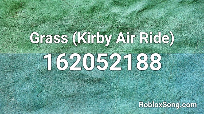 Grass (Kirby Air Ride) Roblox ID