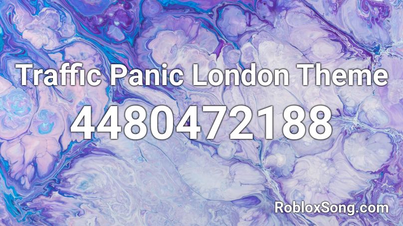 Traffic Panic London Theme Roblox ID