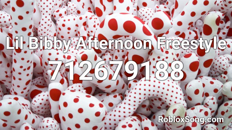 Lil Bibby Afternoon Freestyle  Roblox ID