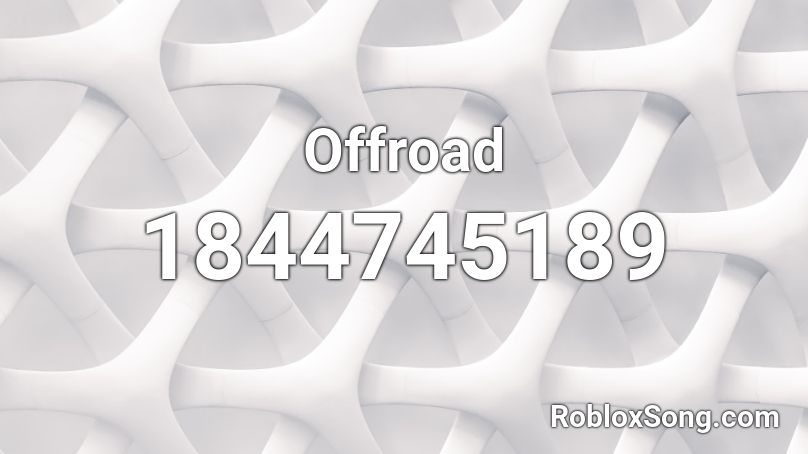 Offroad Roblox ID