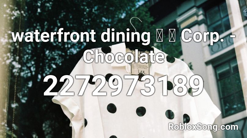 Chocolate Roblox ID