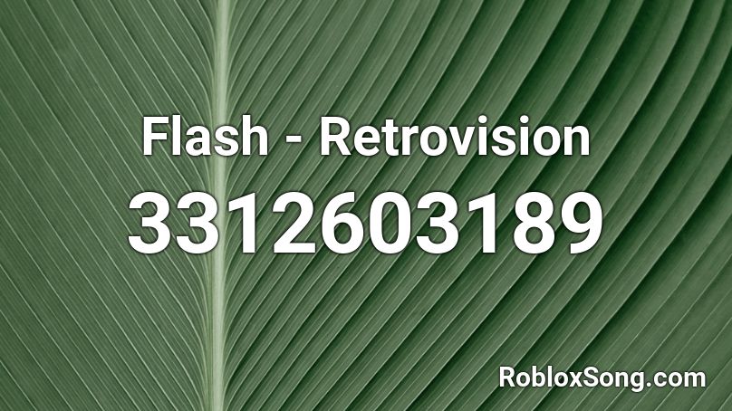 Flash - Retrovision Roblox ID