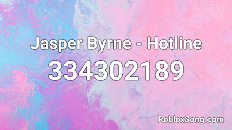 Jasper Byrne - Hotline Roblox ID