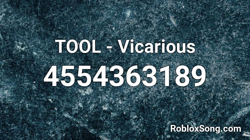 TOOL - Vicarious Roblox ID