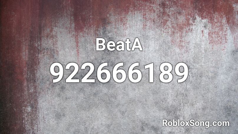 BeatA Roblox ID