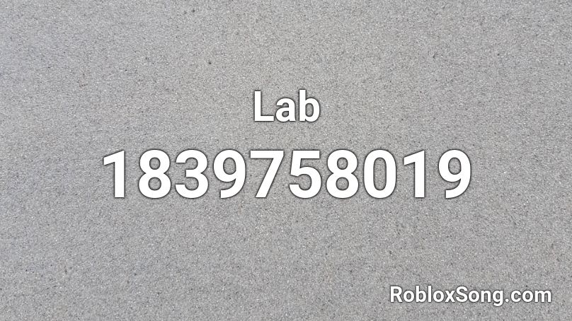 Lab Roblox ID