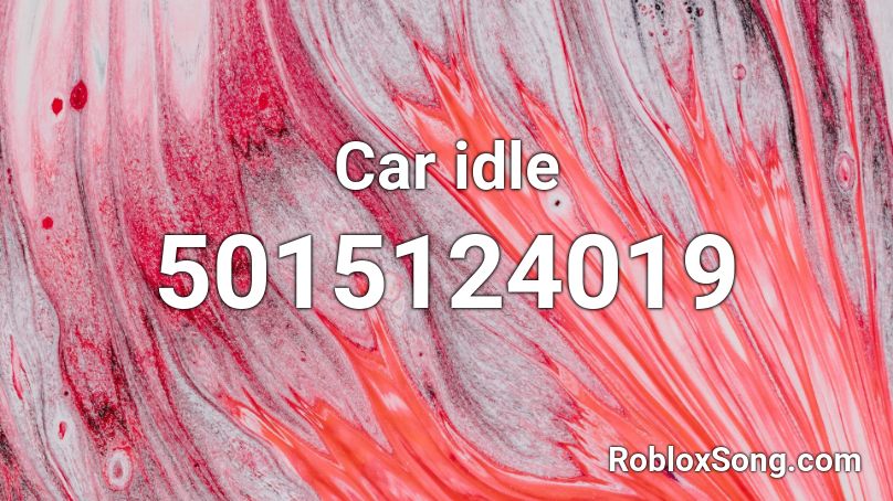 Car idle Roblox ID