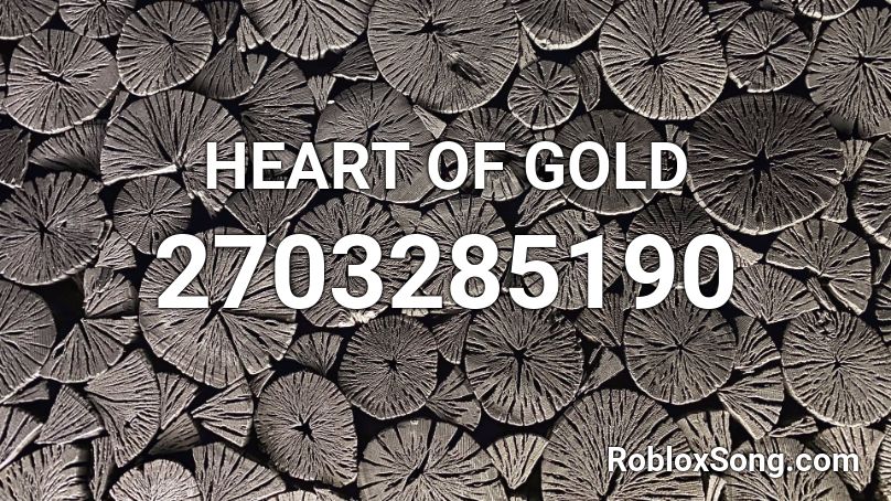 HEART OF GOLD Roblox ID