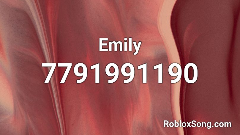 Emily Roblox ID