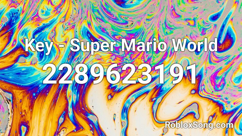 Key - Super Mario World Roblox ID