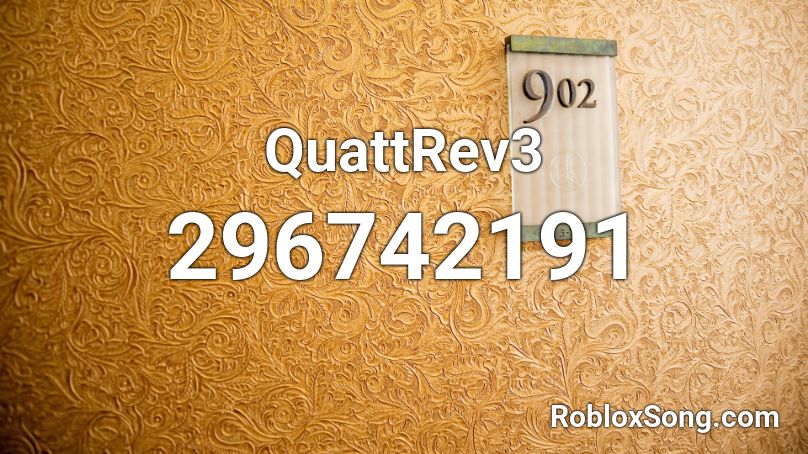 QuattRev3 Roblox ID