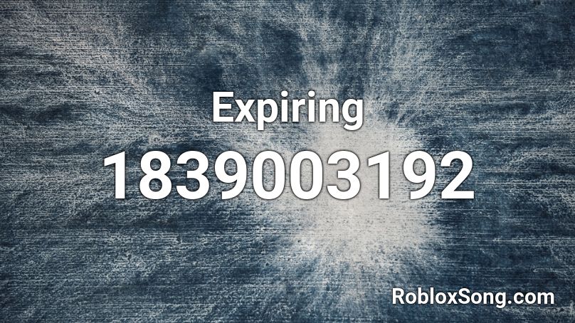 Expiring Roblox ID