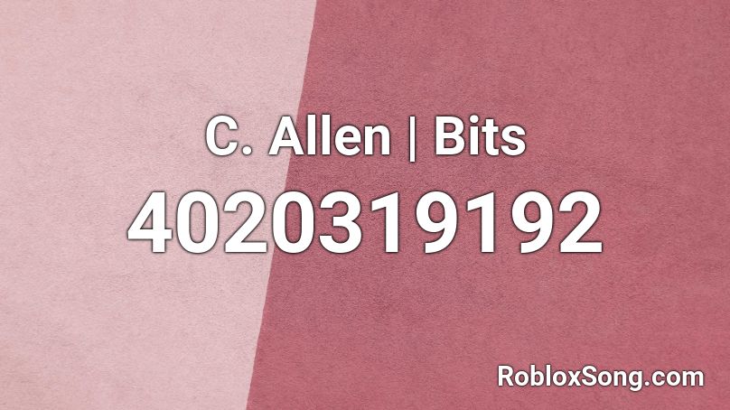 C. Allen | Bits Roblox ID