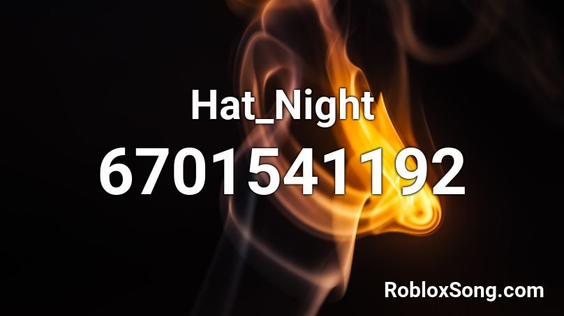 Hat_Night Roblox ID