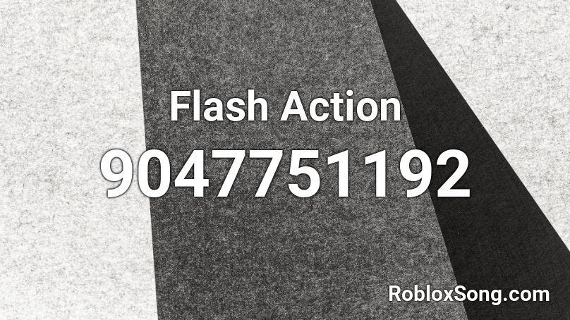 Flash Action Roblox ID