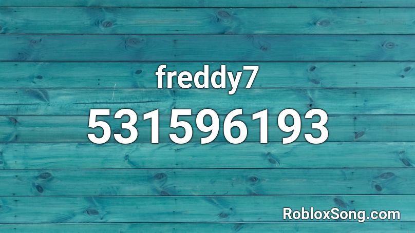 freddy7 Roblox ID