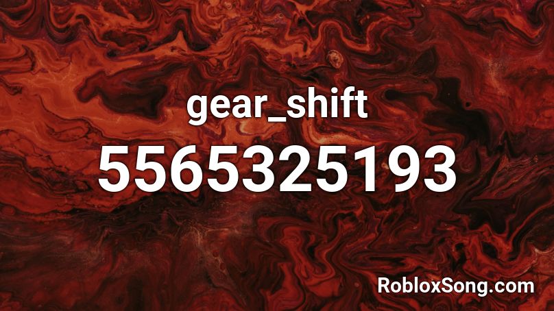 gear_shift Roblox ID
