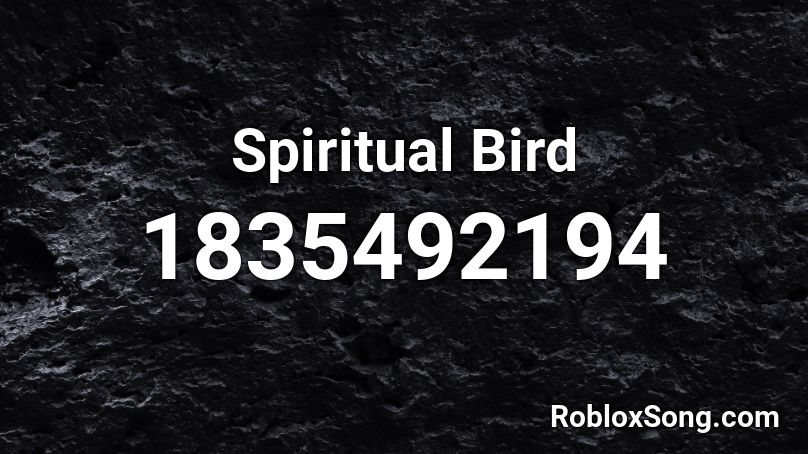 Spiritual Bird Roblox ID