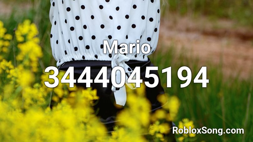 Mario Roblox ID