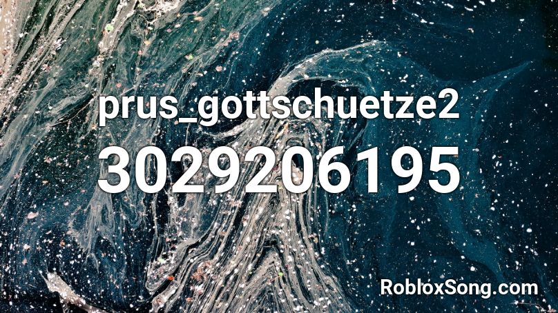 prus_gottschuetze2 Roblox ID