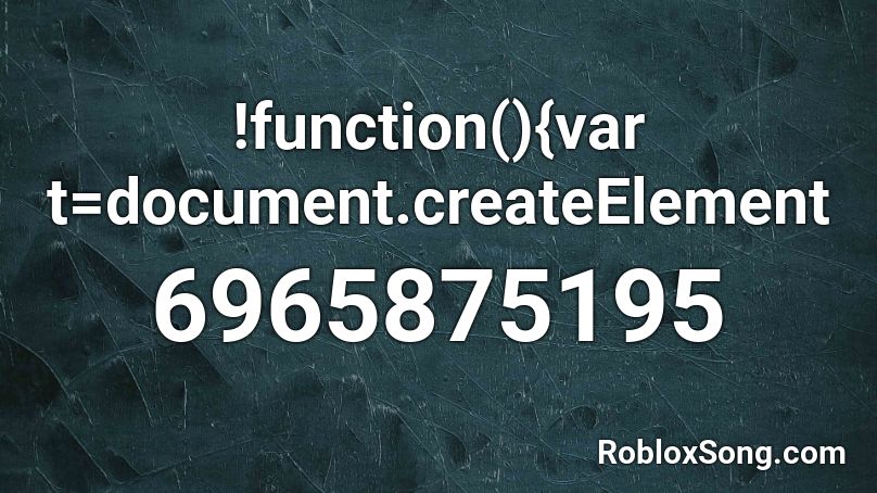 !function(){var t=document.createElement Roblox ID