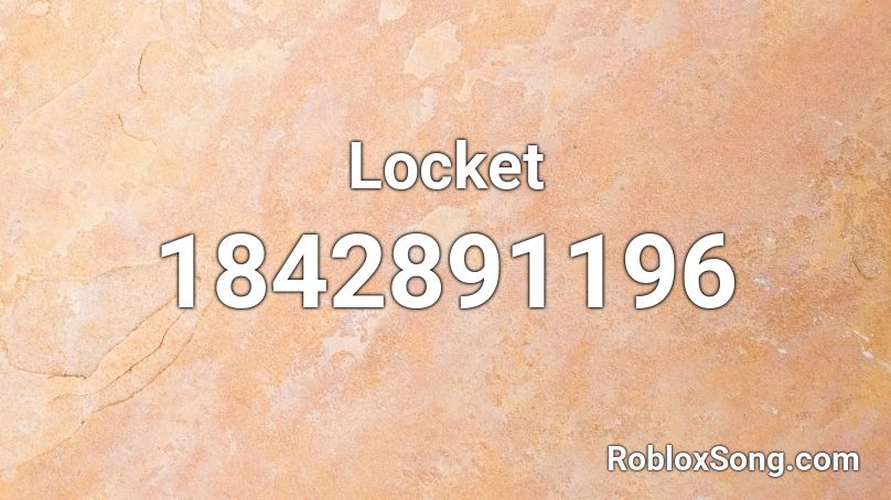Locket Roblox ID