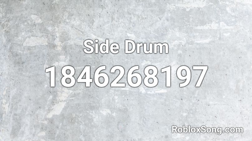 Side Drum Roblox ID