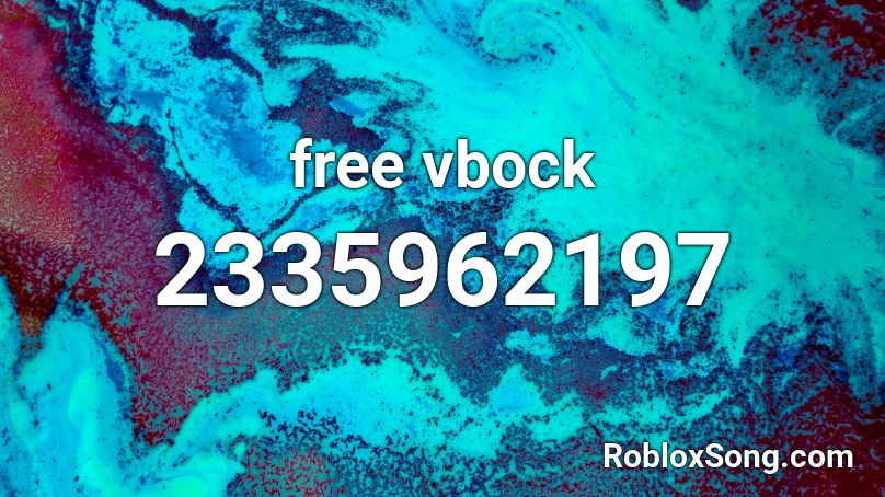 free vbock Roblox ID