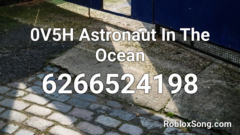 0V5H Astronaut In The Ocean Roblox ID