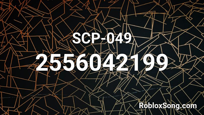 SCP-049 Roblox ID