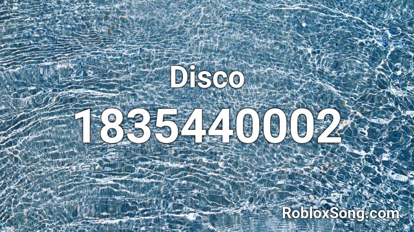 Disco Roblox ID