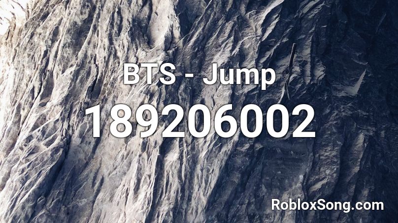 BTS - Jump  Roblox ID