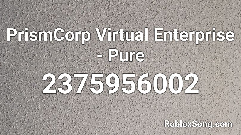 PrismCorp Virtual Enterprise - Pure  Roblox ID