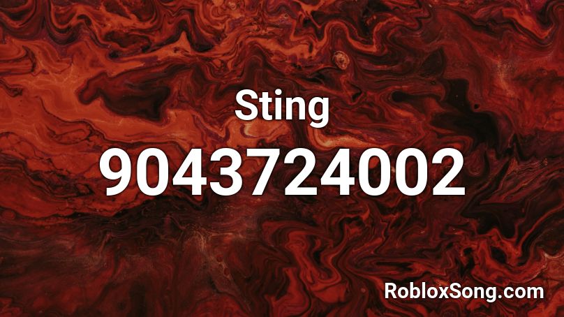 Sting Roblox ID