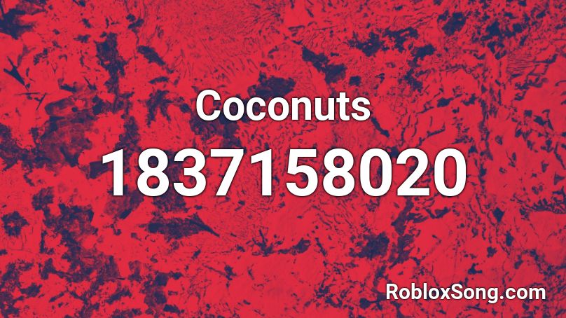 Coconuts Roblox ID