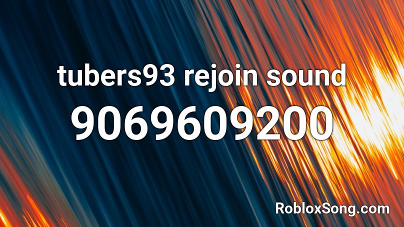 ######## rejoin sound Roblox ID