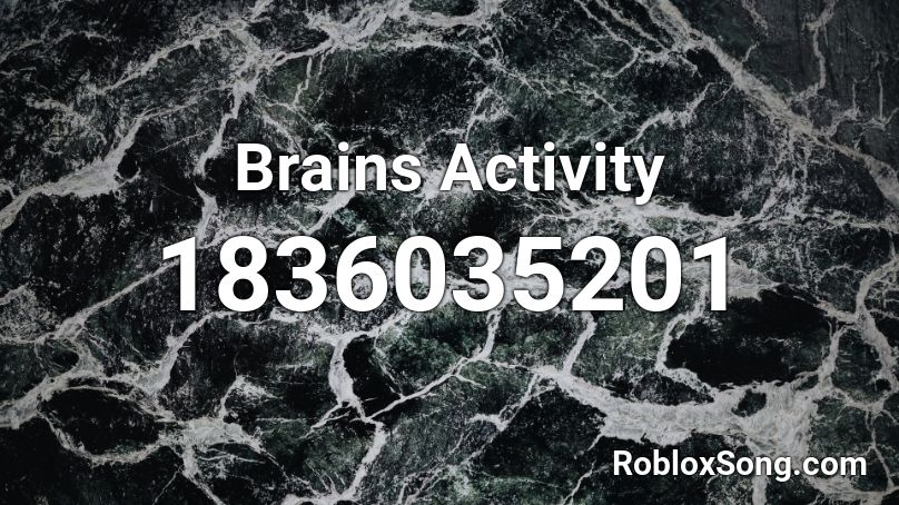 Brains Activity Roblox ID