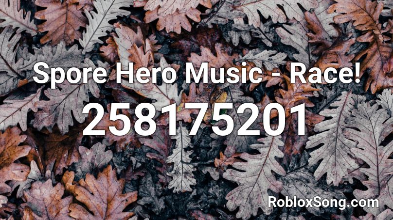 Spore Hero Music - Race! Roblox ID
