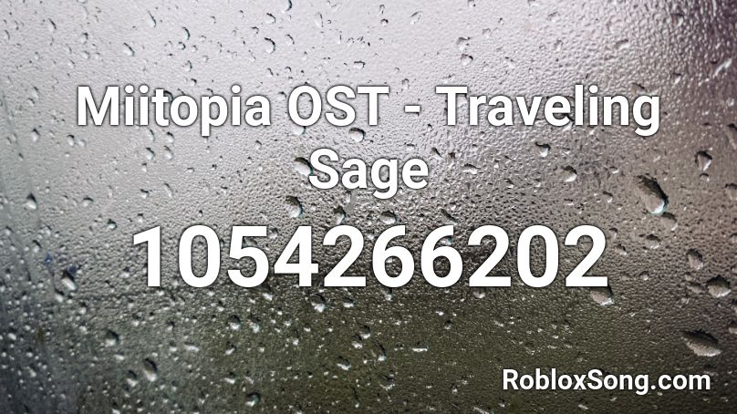 Miitopia OST -  Traveling Sage Roblox ID