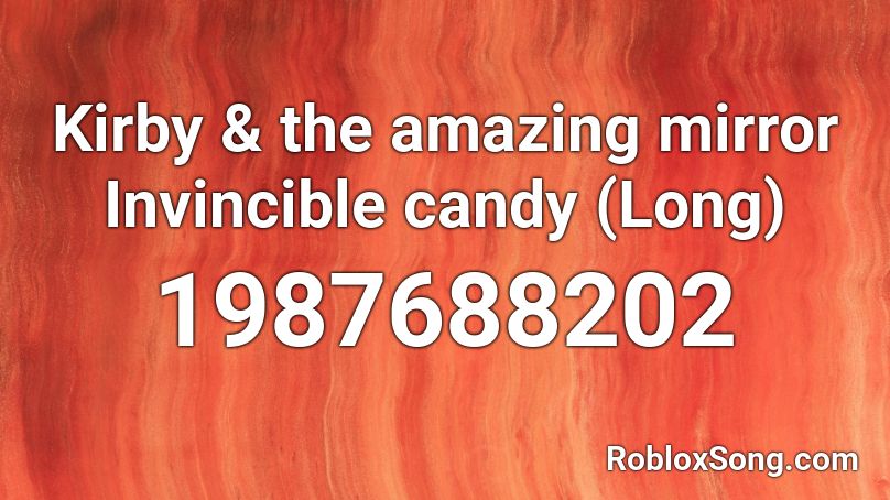 Kirby The Amazing Mirror Invincible Candy Long Roblox Id Roblox Music Codes - invincible minecraft song id roblox