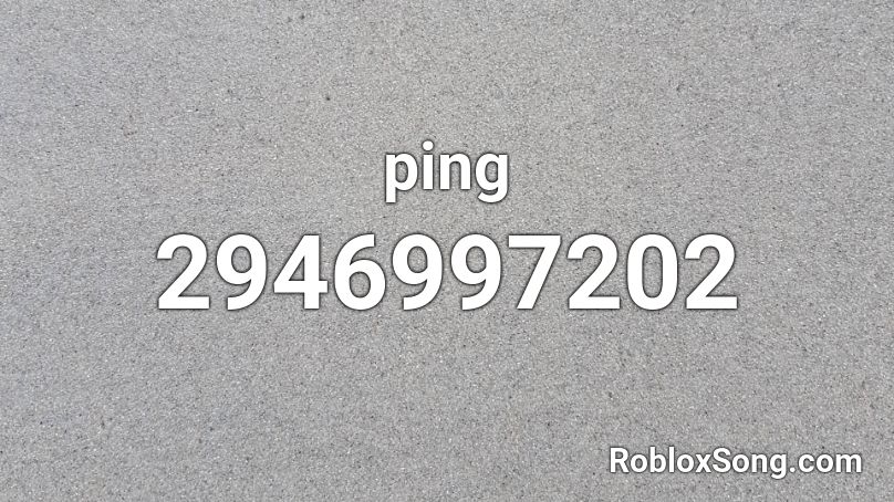 ping Roblox ID