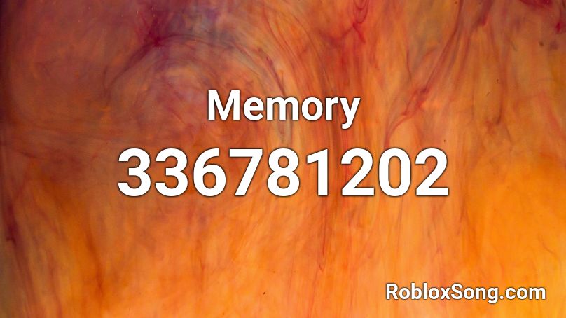 Memory Roblox ID