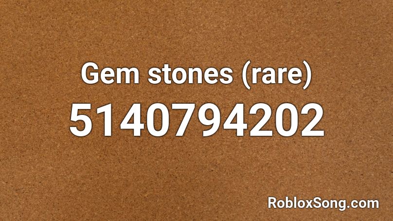 Gem stones (rare) Roblox ID