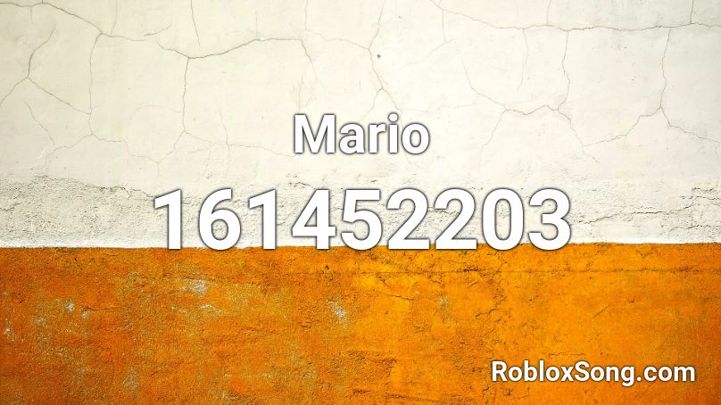 Mario Roblox ID