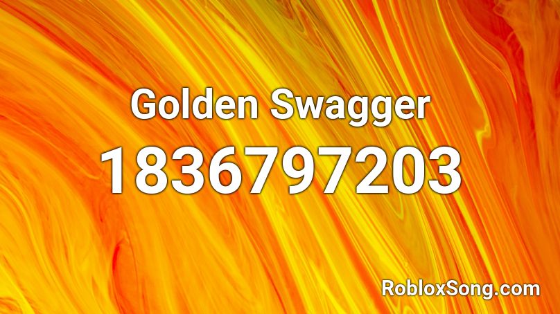 Golden Swagger Roblox ID